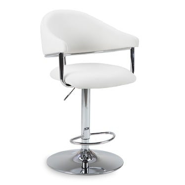 Airstream White Gas Lift Stool