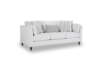 white casual sofas   