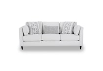 white casual sofas   