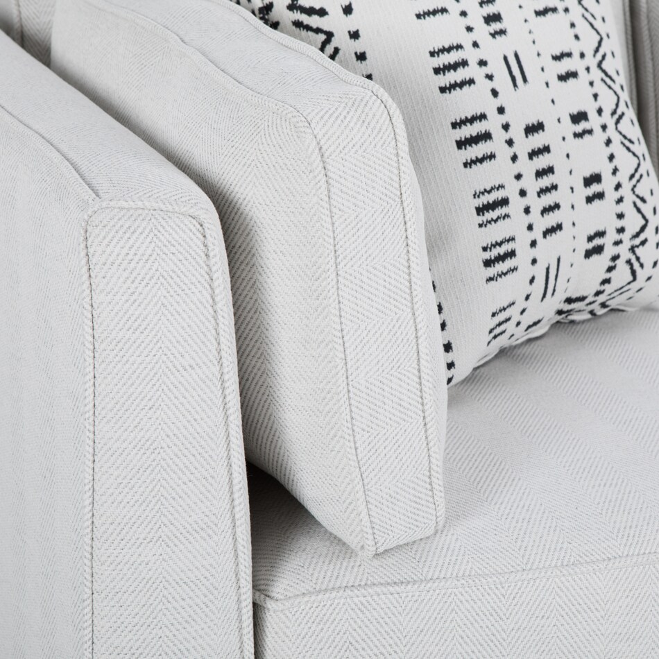 white casual sofas   