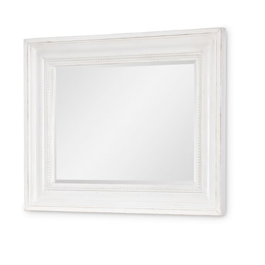 Vintage White Mirror