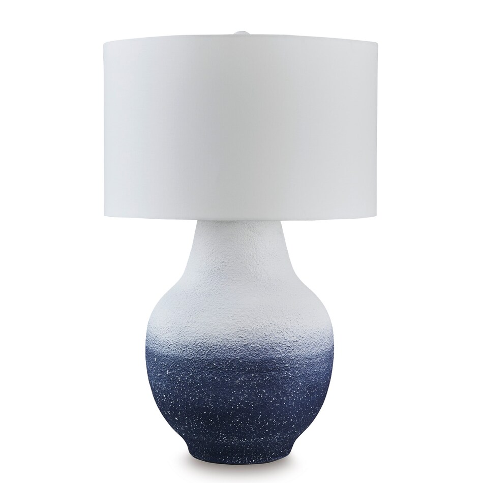 white navy table lamps   