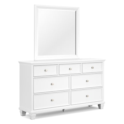 Richmond White Mirror