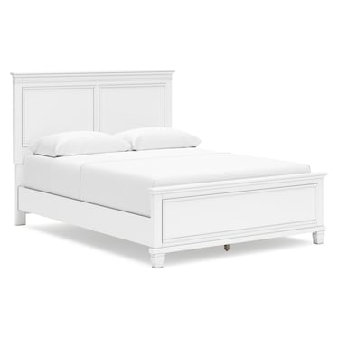 Richmond White Panel Bed