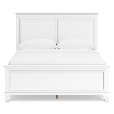 Richmond White Panel Bed