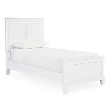 Richmond White Panel Bed
