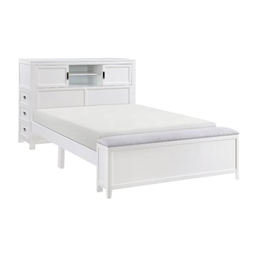Swiss Full Storage Bed W/ Desk