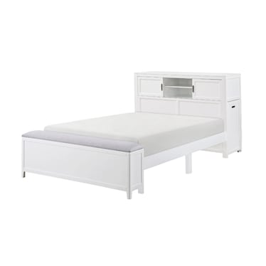 Swiss Full Storage Bed W/ Desk