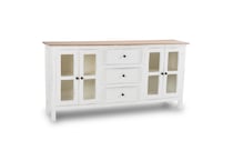 whitewash accent pieces   