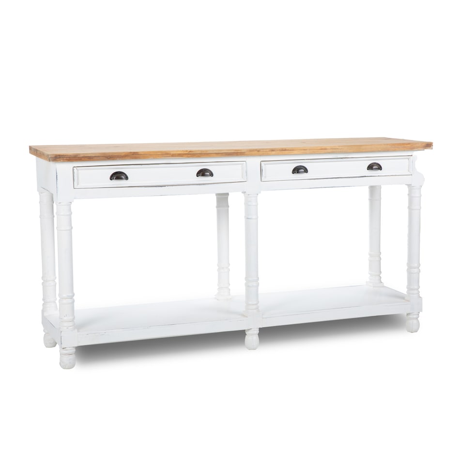 whitewash accent pieces   