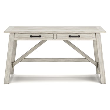 Mallard White Large Leg Desk