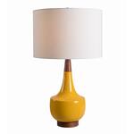 yellow table lamps   