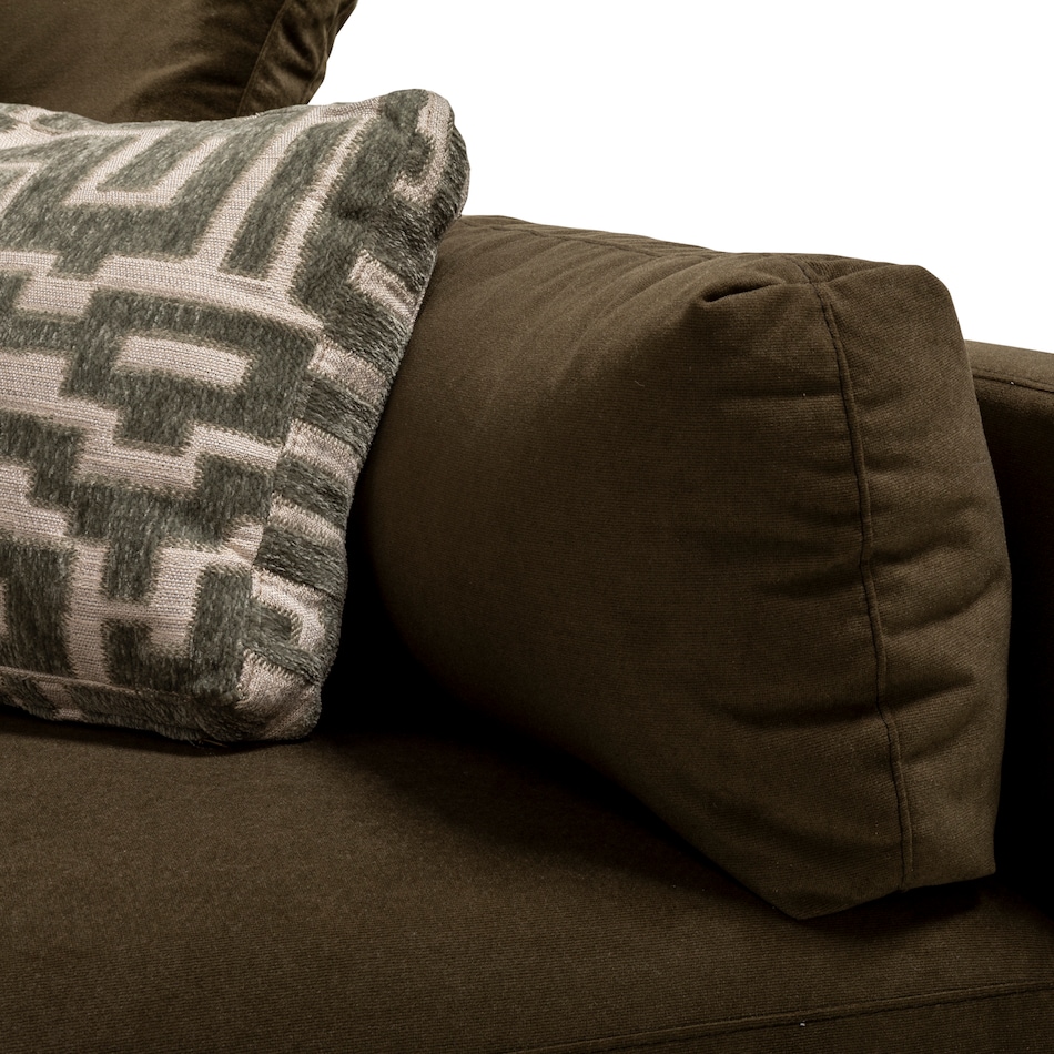 zayden olive sectional stationary jpc  